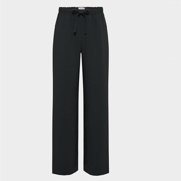 Aritzia Lodge Pant Crepette XS Black - Picture 3 of 6